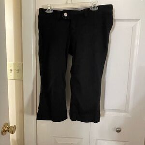 UNIONBAY Black Capris for Women